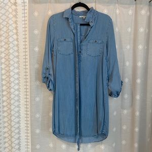 Denim Straight Summer Dress
